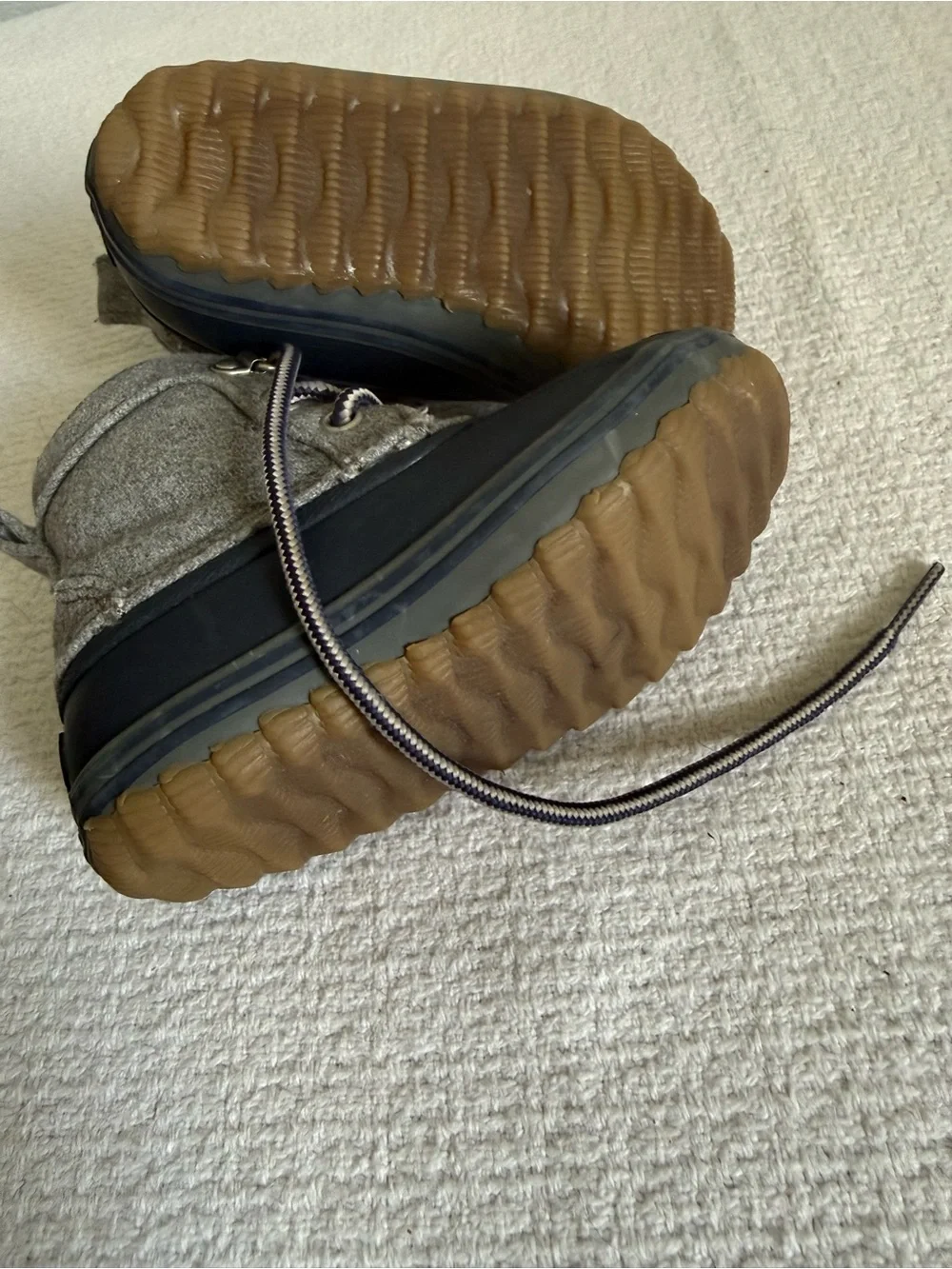 Sperry Kids Navy & Gray Waterproof Duck Boots